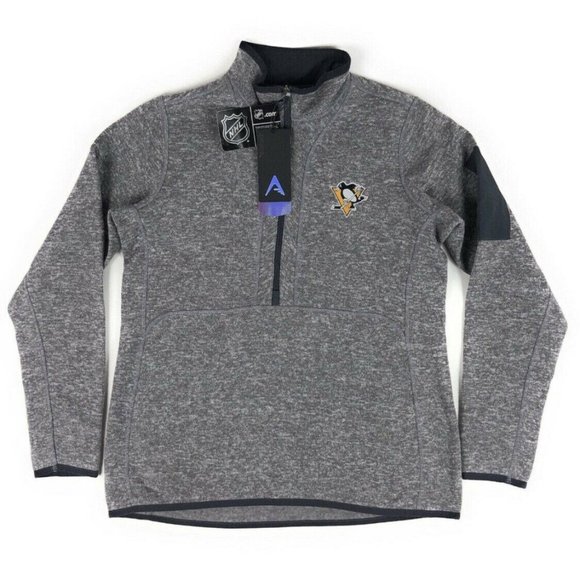 Antigua Jackets & Blazers - Pittsburgh Penguins Antigua Womens 1/2 Zip Sweater